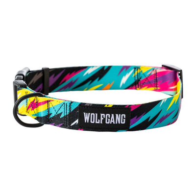 FuzzyTails Wide Dog Collar