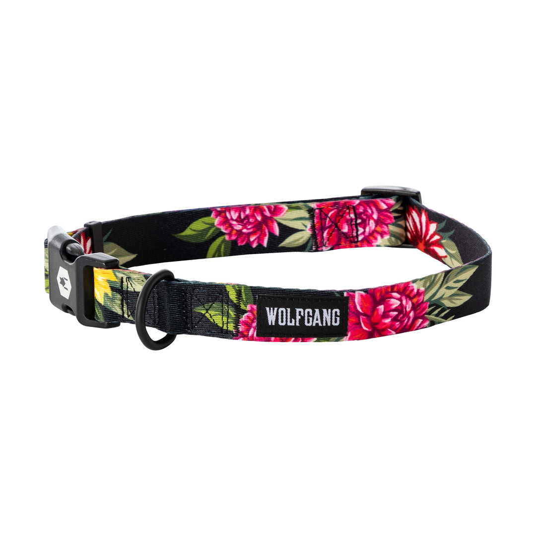 DarkFloral Dog Collar – Wolfgang - Main Image