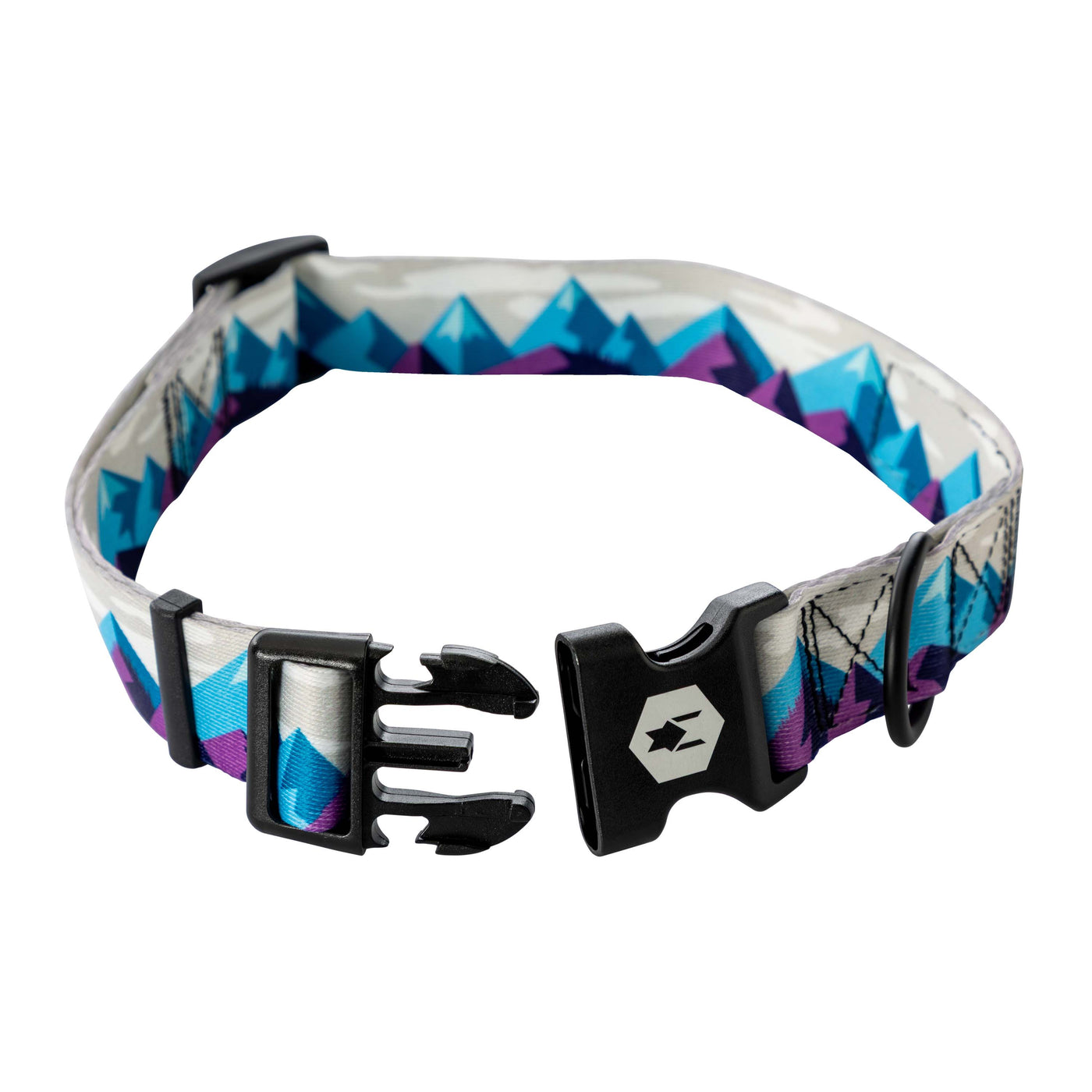 RockyPeaks Wide Dog Collar