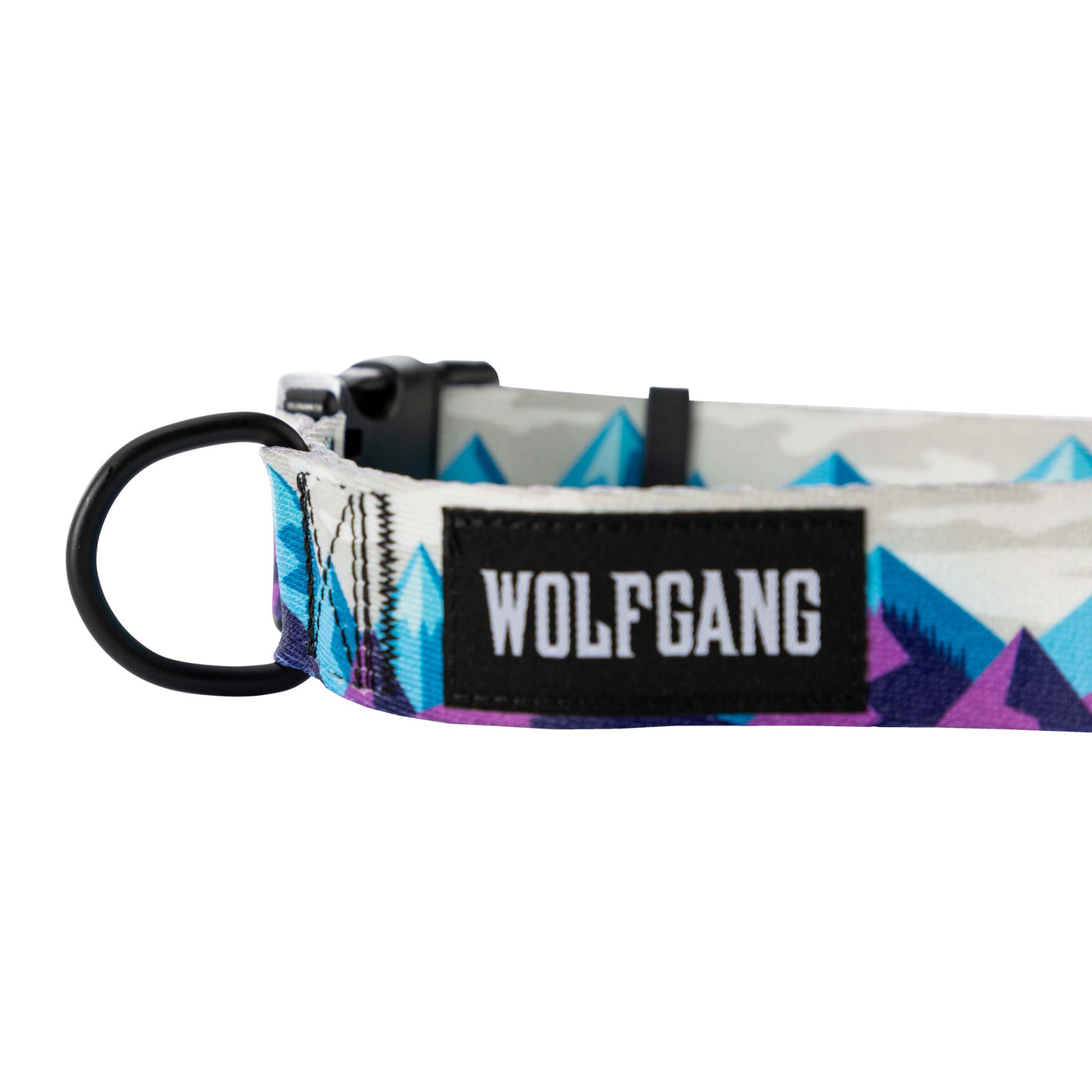 RockyPeaks Wide Dog Collar
