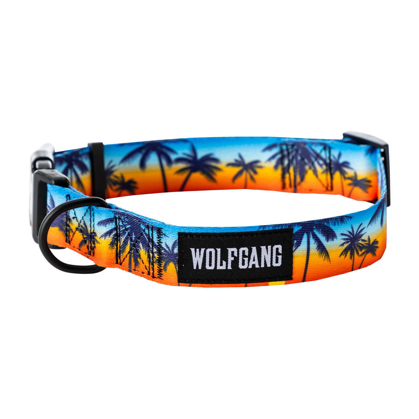 SunsetPalms Wide Dog Collar