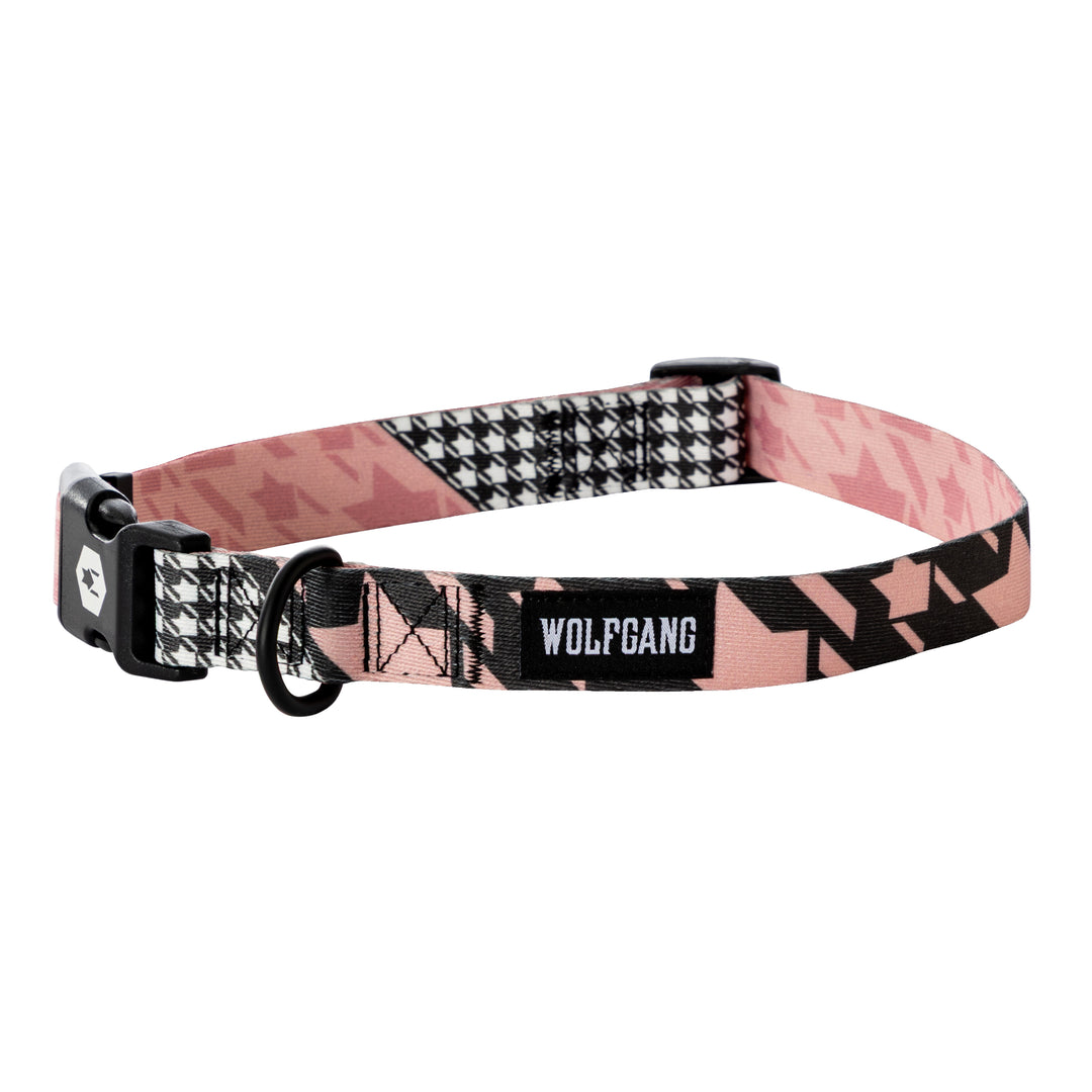 【特価セール】WOLFGANG/ウルフギャング HoundsPink COLLA HoundsPink Design - Cool Dog Collar | Wolfgang