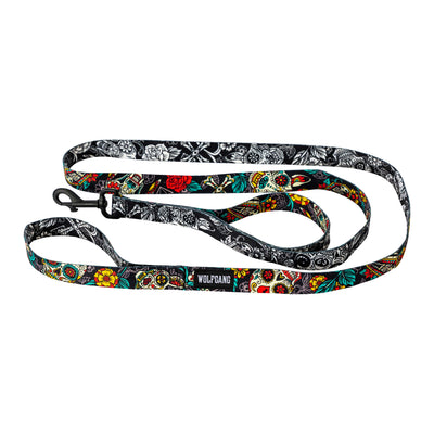 LosMuertos Dual Handle React Dog Leash