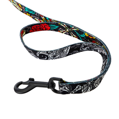 LosMuertos Dual Handle React Dog Leash