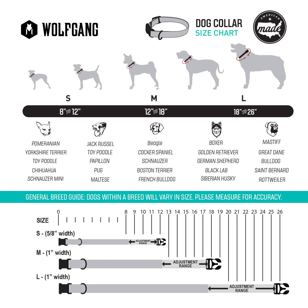 WolfMtn Design Cool Dog Collar Wolfgang Man Beast