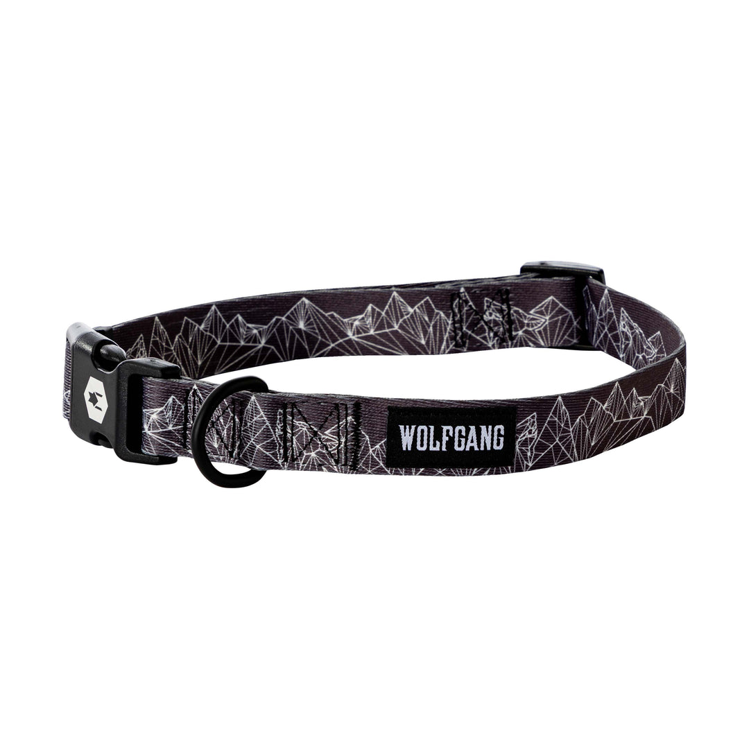 WolfMtn Design Cool Dog Collar Wolfgang Man Beast
