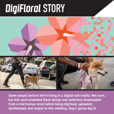DigiFloral Dog Collar