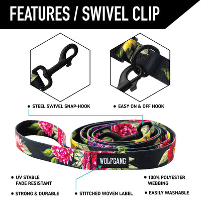 DarkFloral Dog Leash