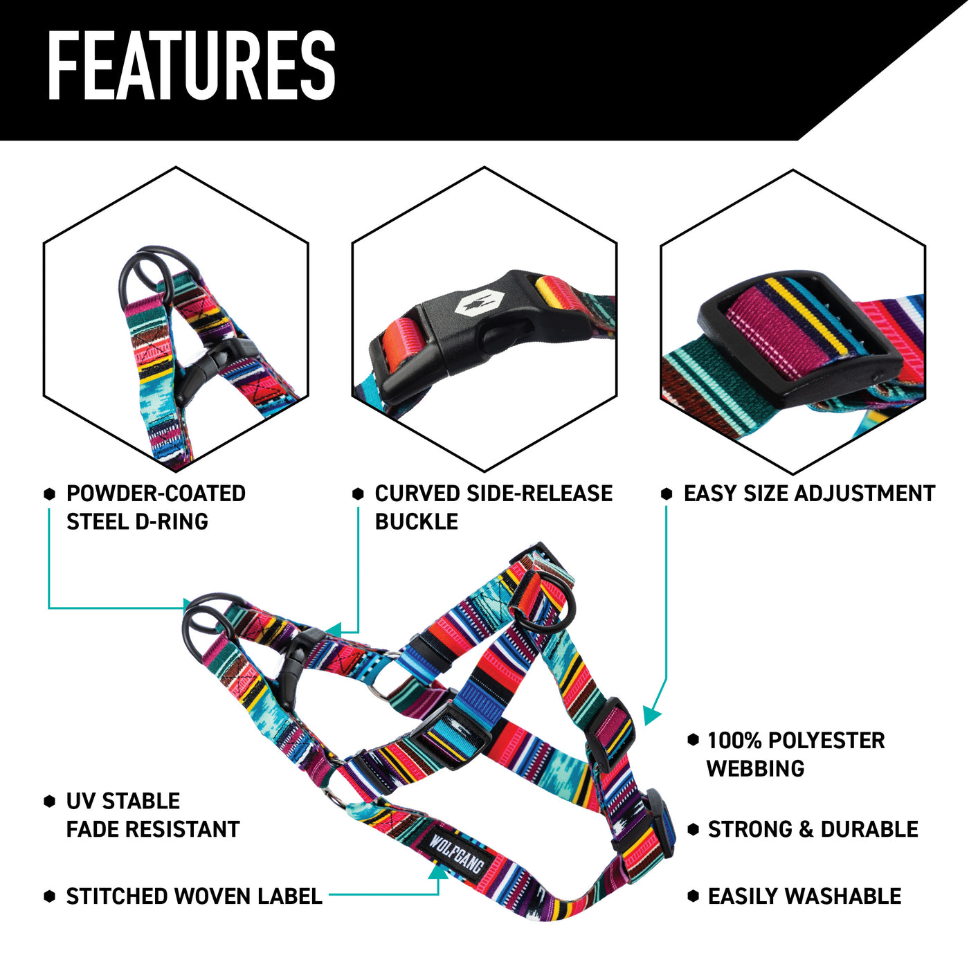 Quetzal Dog Harness