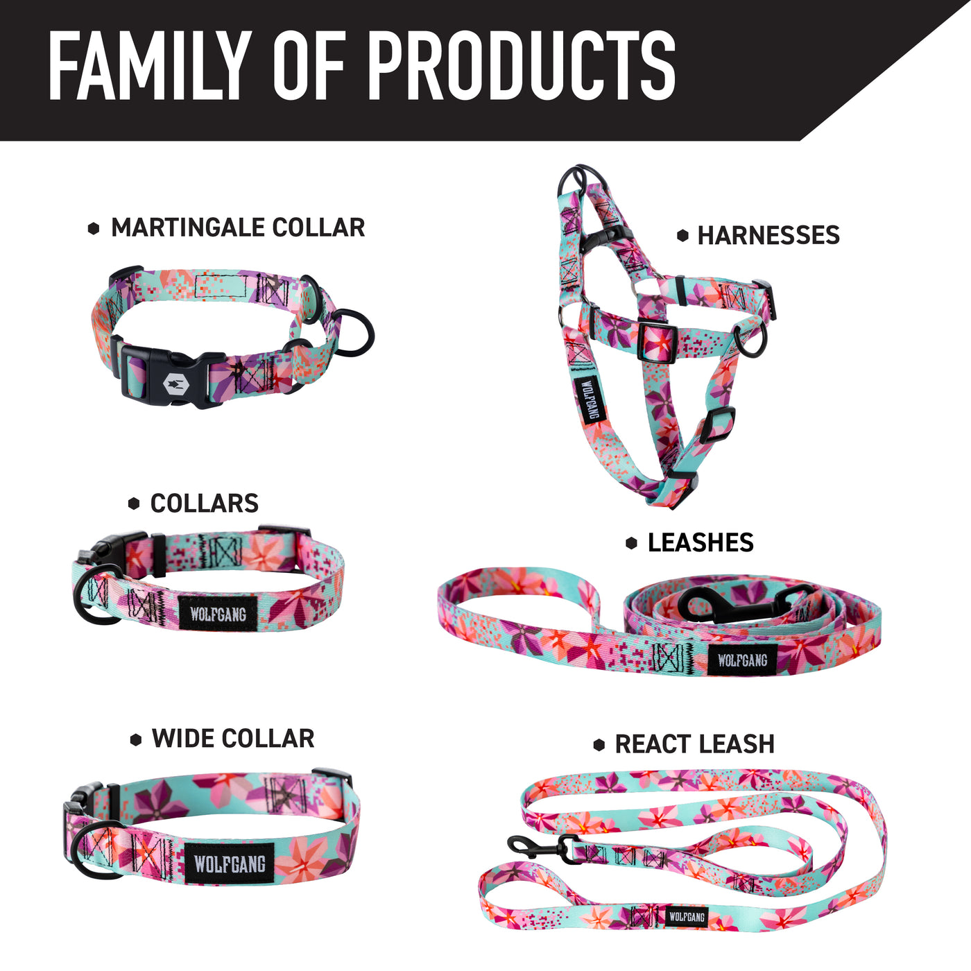 DigiFloral Dog Collar