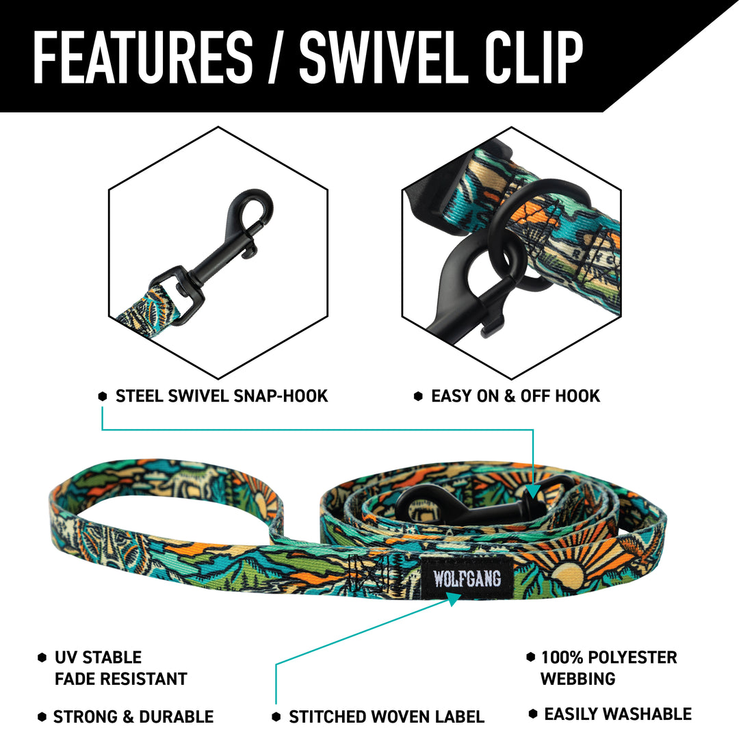 WildWolf Design High Quality Dog Leash | Wolfgang