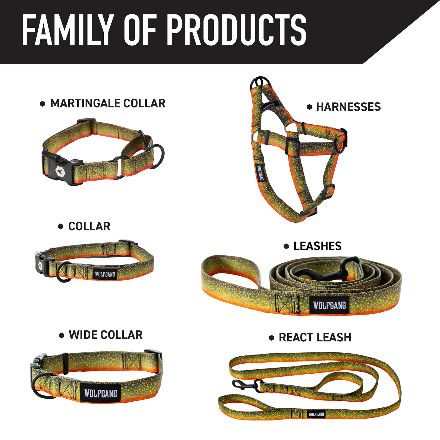 BrookTrout Dog Leash