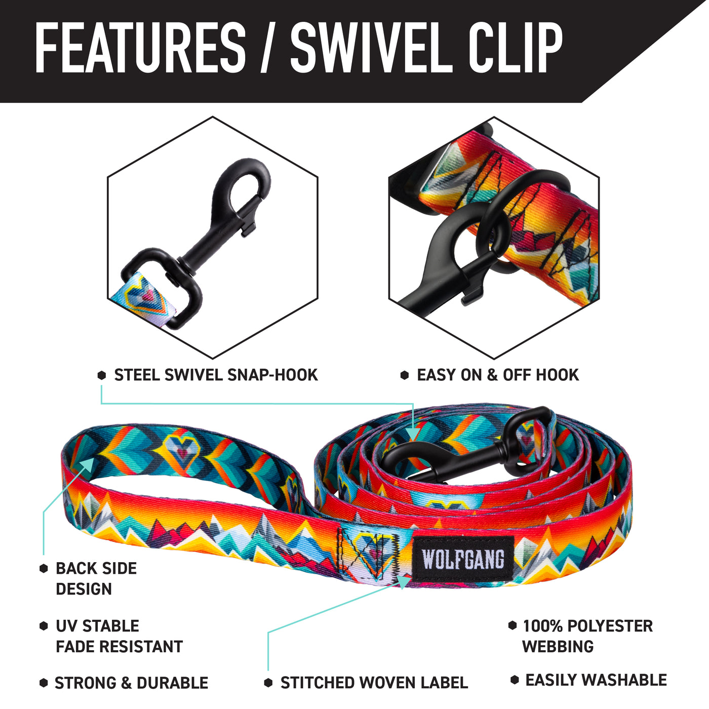 MountainVibes Dog Leash