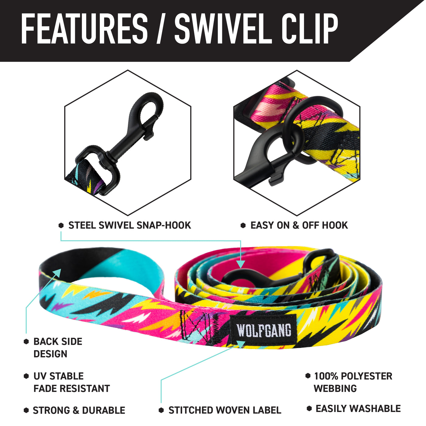 FuzzyTails Dog Leash